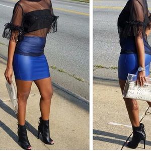 Brand new black ankle boots; ties up the back